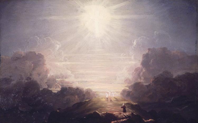 Thomas Cole Study for The Cross and the World